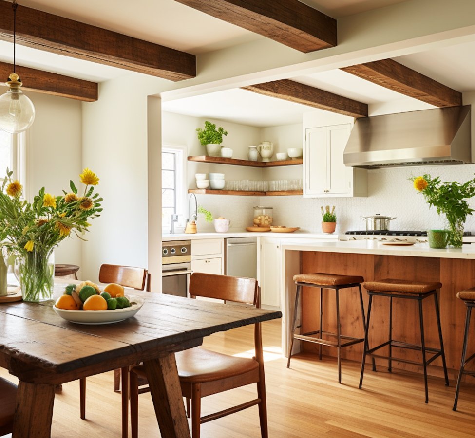 Modern kitchen interior