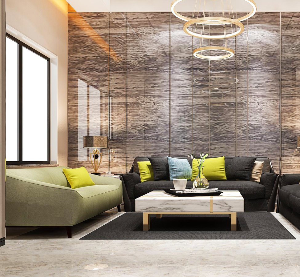 Modern living room interior