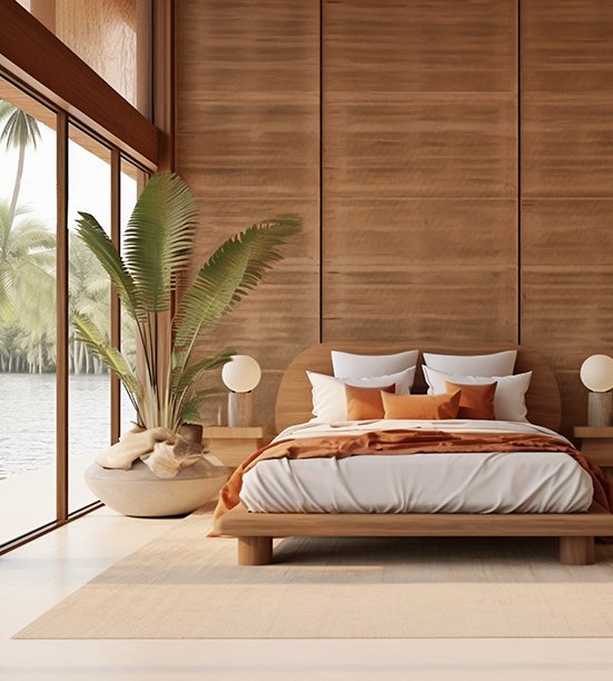Bedroom detail view